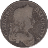 1673 CROWN ( FINE ) - CROWN - Cambridgeshire Coins