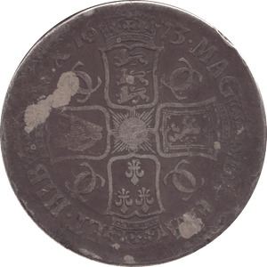 1673 CROWN ( VF ) - Crown - Cambridgeshire Coins