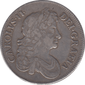 1673 CROWN ( VF ) - CROWN - Cambridgeshire Coins