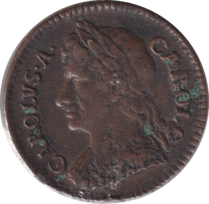 1674 FARTHING ( GF ) - SHILLING - Cambridgeshire Coins