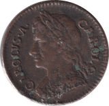 1674 FARTHING ( GF ) - SHILLING - Cambridgeshire Coins