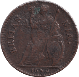 1674 FARTHING ( GF ) - SHILLING - Cambridgeshire Coins