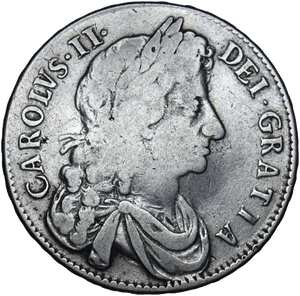 1675 HALFCROWN ( GF ) - Halfcrown - Cambridgeshire Coins