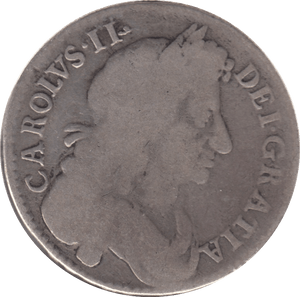 1677 HALFCROWN ( FINE ) - Halfcrown - Cambridgeshire Coins
