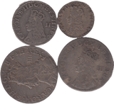 1677 MAUNDY SET CHARLES II - Maundy Set - Cambridgeshire Coins