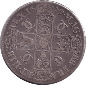 1679 CROWN ( VF ) - CROWN - Cambridgeshire Coins