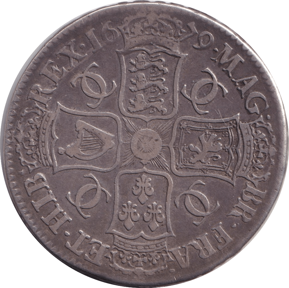 1679 CROWN ( VF ) - CROWN - Cambridgeshire Coins