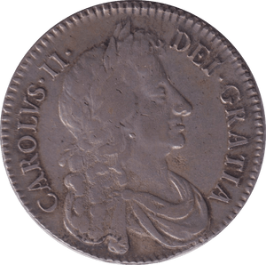 1679 HALFCROWN ( GVF ) - HALFCROWN - Cambridgeshire Coins