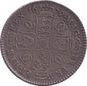 1679 HALFCROWN ( GVF ) - HALFCROWN - Cambridgeshire Coins