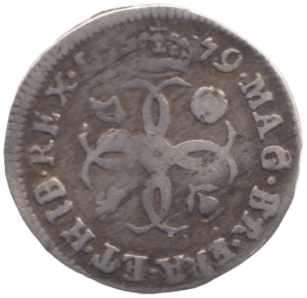 1679 MAUNDY FOURPENCE ( FINE ) - MAUNDY FOURPENCE - Cambridgeshire Coins