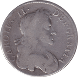 1680 CROWN ( FINE ) - CROWN - Cambridgeshire Coins