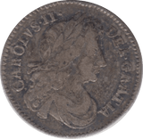 1681 SIXPENCE ( VF ) - SIXPENCE - Cambridgeshire Coins