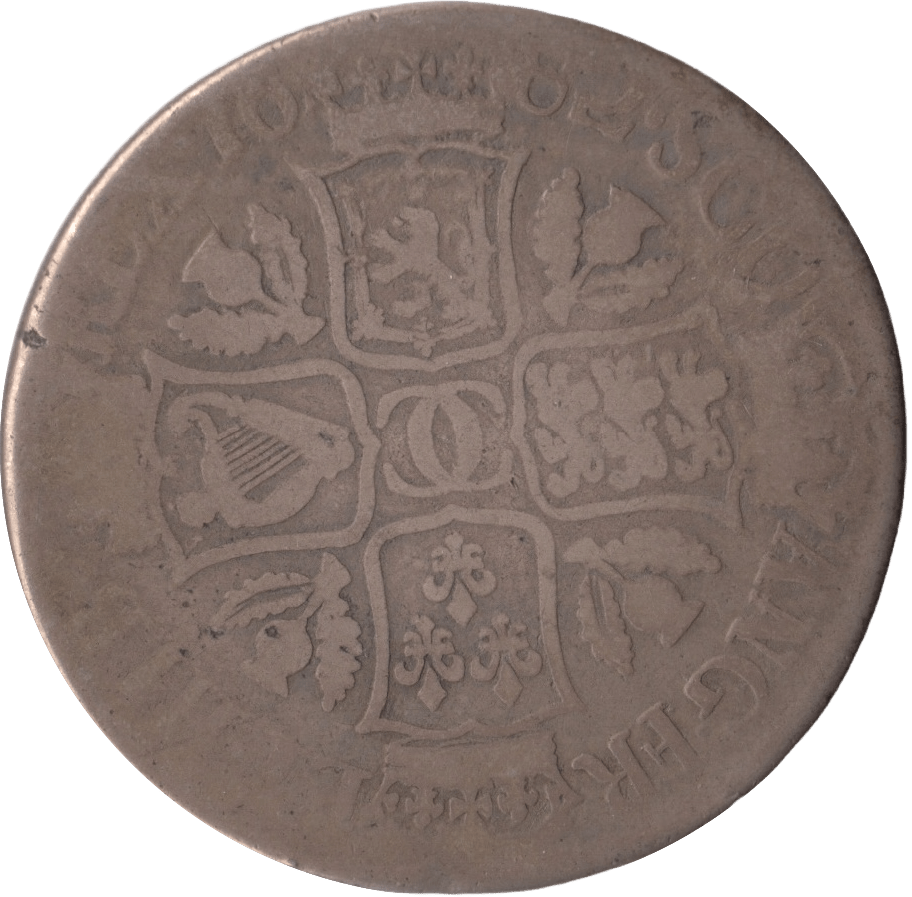 1682 CROWN ( FAIR ) CHARLES II - CROWN - Cambridgeshire Coins