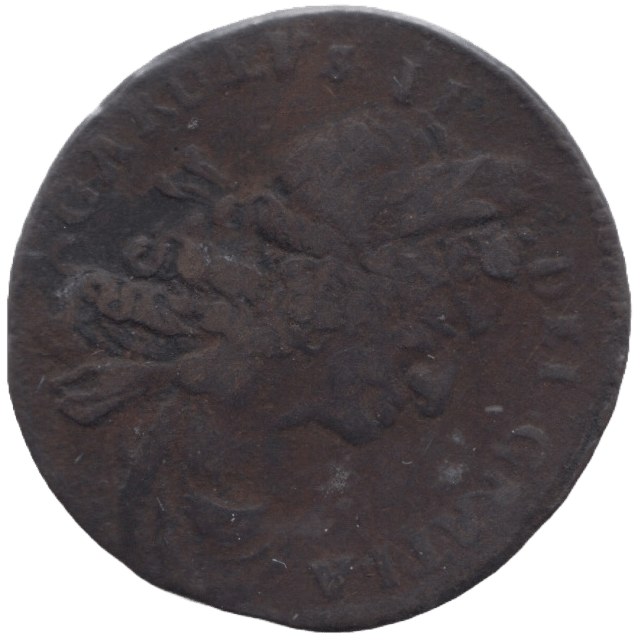 1683 FARTHING CHARLES II IRELAND - Farthing - Cambridgeshire Coins