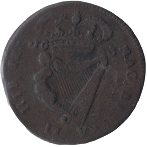 1683 FARTHING CHARLES II IRELAND - Farthing - Cambridgeshire Coins