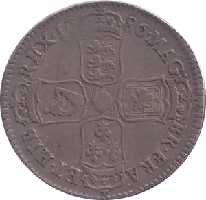 1686 HALFCROWN ( VF ) - HALFCROWN - Cambridgeshire Coins