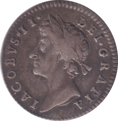 1686 MAUNDY THREEPENCE ( VF ) - MAUNDY THREEPENCE - Cambridgeshire Coins