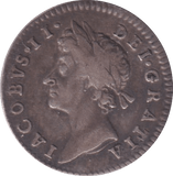 1686 MAUNDY THREEPENCE ( VF ) - MAUNDY THREEPENCE - Cambridgeshire Coins