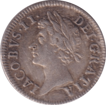 1686 MAUNDY TWOPENCE ( GF ) - MAUNDY TWOPENCE - Cambridgeshire Coins