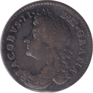 1686 SIXPENCE ( VF ) - SIXPENCE - Cambridgeshire Coins