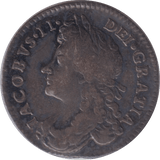 1686 SIXPENCE ( VF ) - SIXPENCE - Cambridgeshire Coins