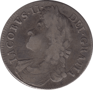 1687 CROWN ( FINE ) - CROWN - Cambridgeshire Coins