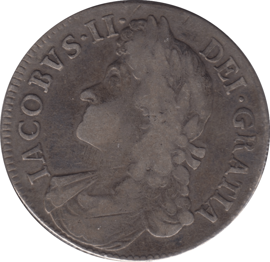 1687 CROWN ( FINE ) - CROWN - Cambridgeshire Coins