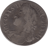 1687 CROWN ( FINE ) - CROWN - Cambridgeshire Coins