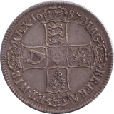 1687 CROWN ( GVF ) - CROWN - Cambridgeshire Coins