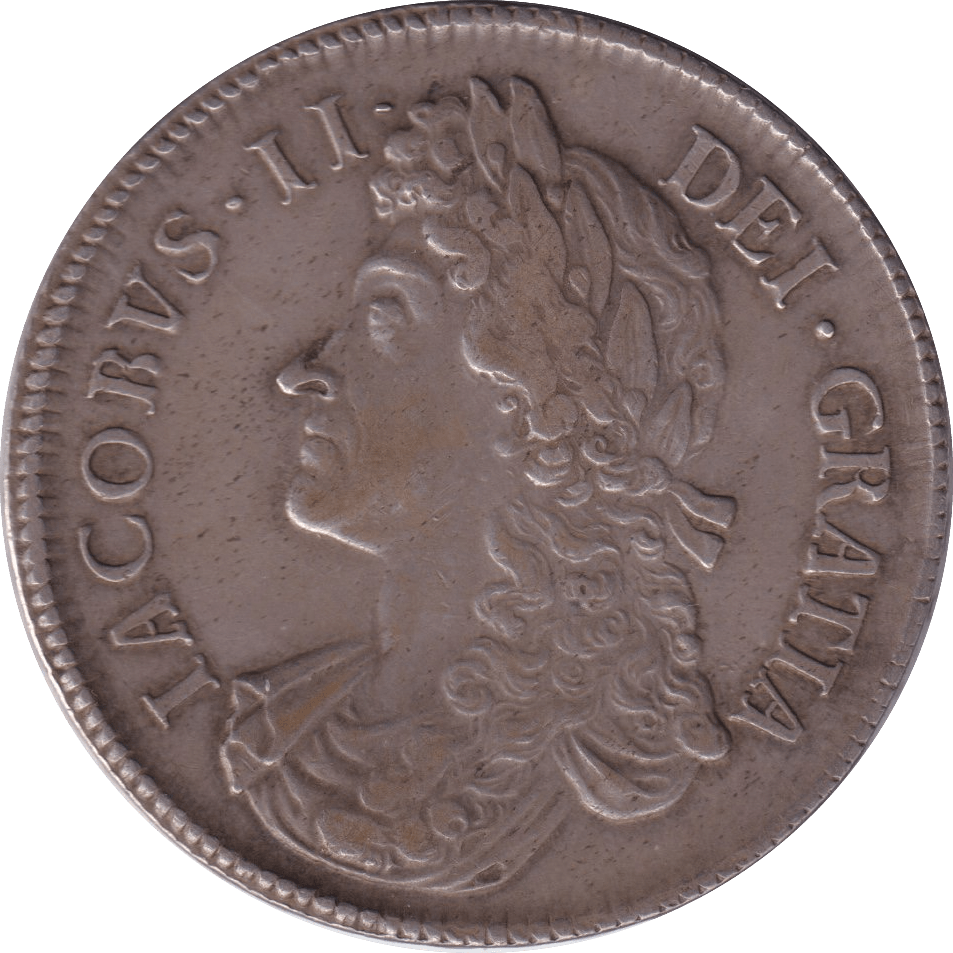 1687 CROWN ( GVF ) - CROWN - Cambridgeshire Coins