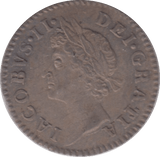 1687 MAUNDY FOURPENCE (EF ) - MAUNDY FOURPENCE - Cambridgeshire Coins