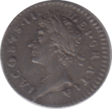 1687 MAUNDY ONE PENNY ( GVF ) - MAUNDY ONE PENNY - Cambridgeshire Coins