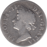 1687 MAUNDY THREEPENCE ( FINE ) - MAUNDY THREEPENCE - Cambridgeshire Coins