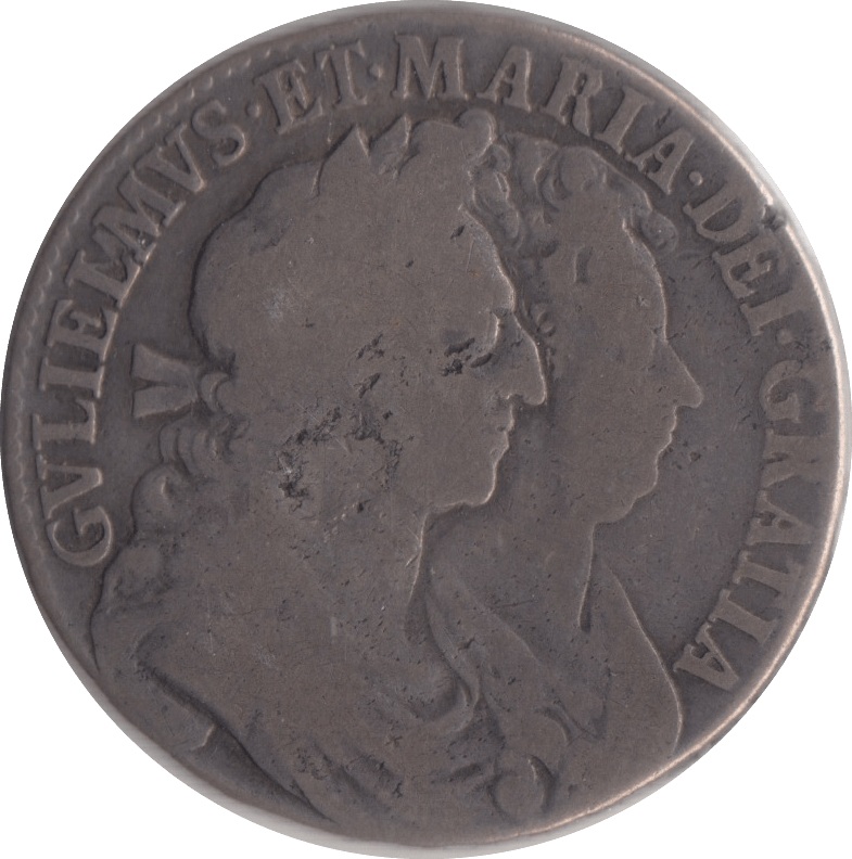 1689 HALFCROWN ( GF ) - HALFCROWN - Cambridgeshire Coins