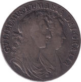 1689 HALFCROWN ( VF ) - HALFCROWN - Cambridgeshire Coins