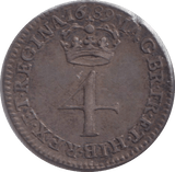 1689 MAUNDY FOURPENCE ( GVF ) - MAUNDY FOURPENCE - Cambridgeshire Coins