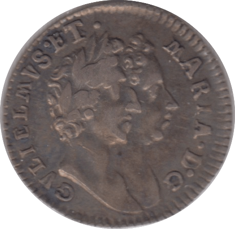 1690 MAUNDY FOURPENCE ( GVF ) - MAUNDY FOURPENCE - Cambridgeshire Coins