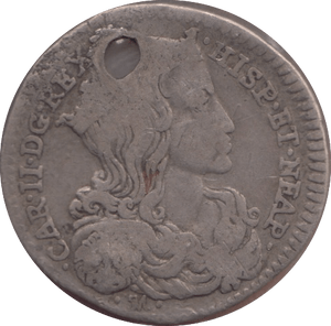 1691 SILVER 20 GRIT NAPLES - WORLD COINS - Cambridgeshire Coins