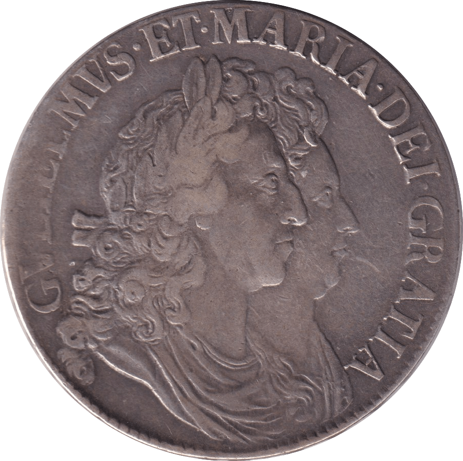 1692 CROWN ( GVF ) - CROWN - Cambridgeshire Coins