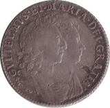 1693 SHILLING ( VF ) - SHILLING - Cambridgeshire Coins