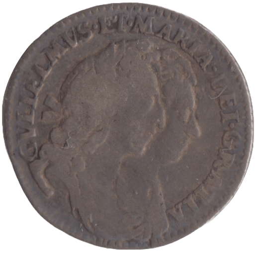 1693 SIXPENCE ( GF ) - Sixpence - Cambridgeshire Coins