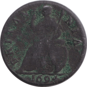 1694 FARTHING ( FAIR ) - SHILLING - Cambridgeshire Coins