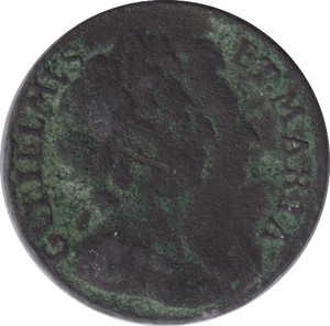 1694 FARTHING ( FAIR ) - SHILLING - Cambridgeshire Coins