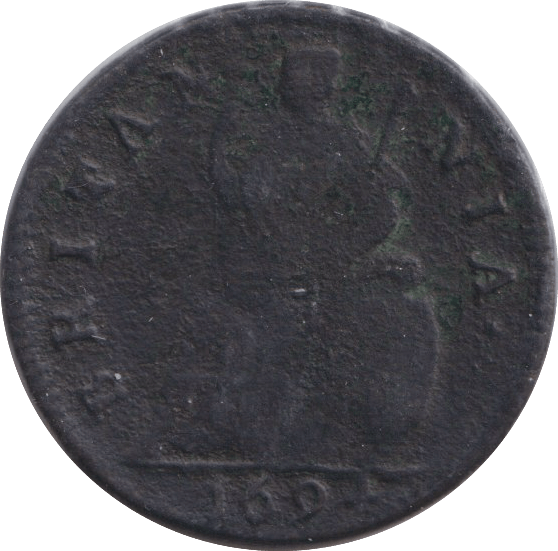 1694 FARTHING ( FAIR ) - SHILLING - Cambridgeshire Coins