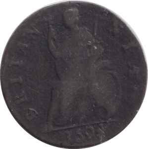 1694 FARTHING ( FINE ) - SHILLING - Cambridgeshire Coins