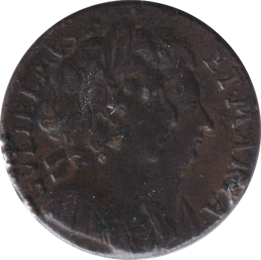 1694 FARTHING ( GF ) - SHILLING - Cambridgeshire Coins