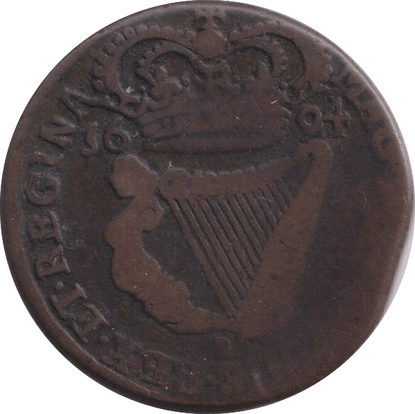 1694 FARTHING IRELAND - WORLD COINS - Cambridgeshire Coins