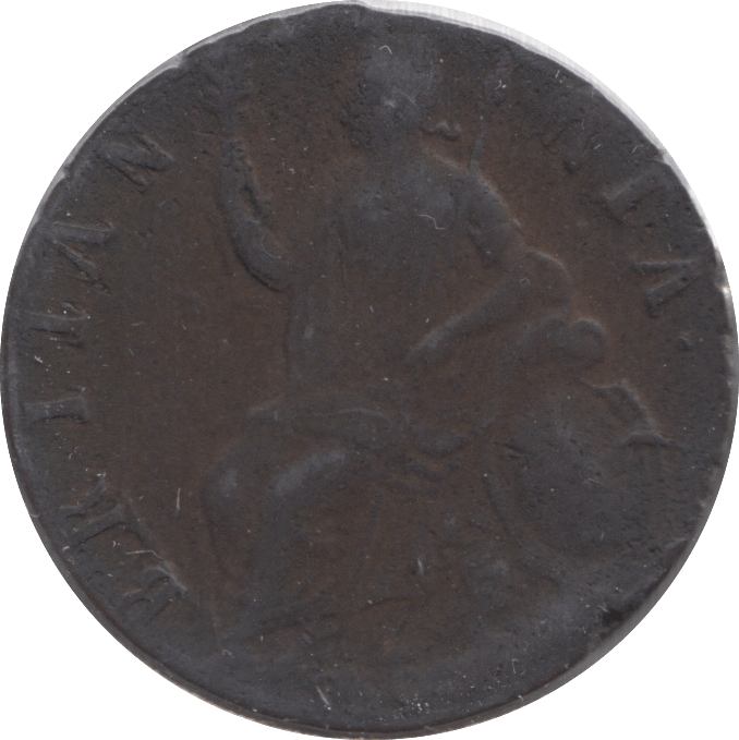 1694 HALFPENNY ( FINE ) - Halfpenny - Cambridgeshire Coins