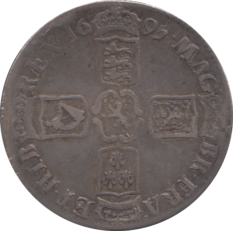 1695 CROWN ( GF ) - CROWN - Cambridgeshire Coins