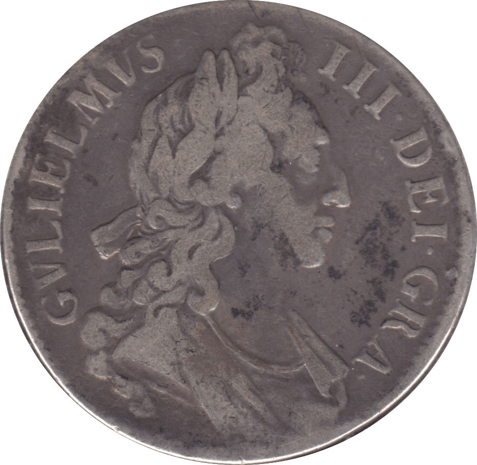 1696 CROWN ( FINE ) - CROWN - Cambridgeshire Coins